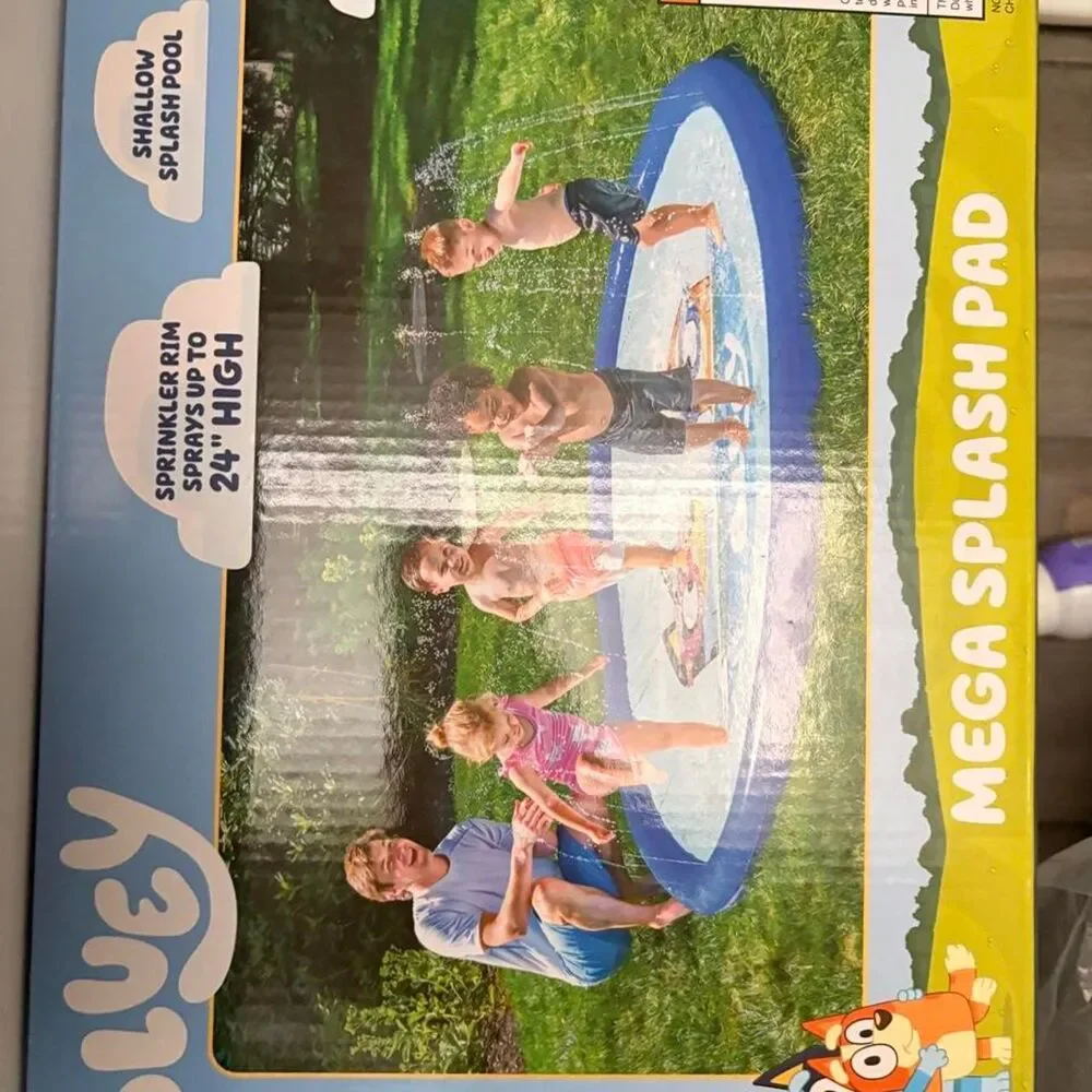 Bluey Mega Splash Pad 8ft Mat